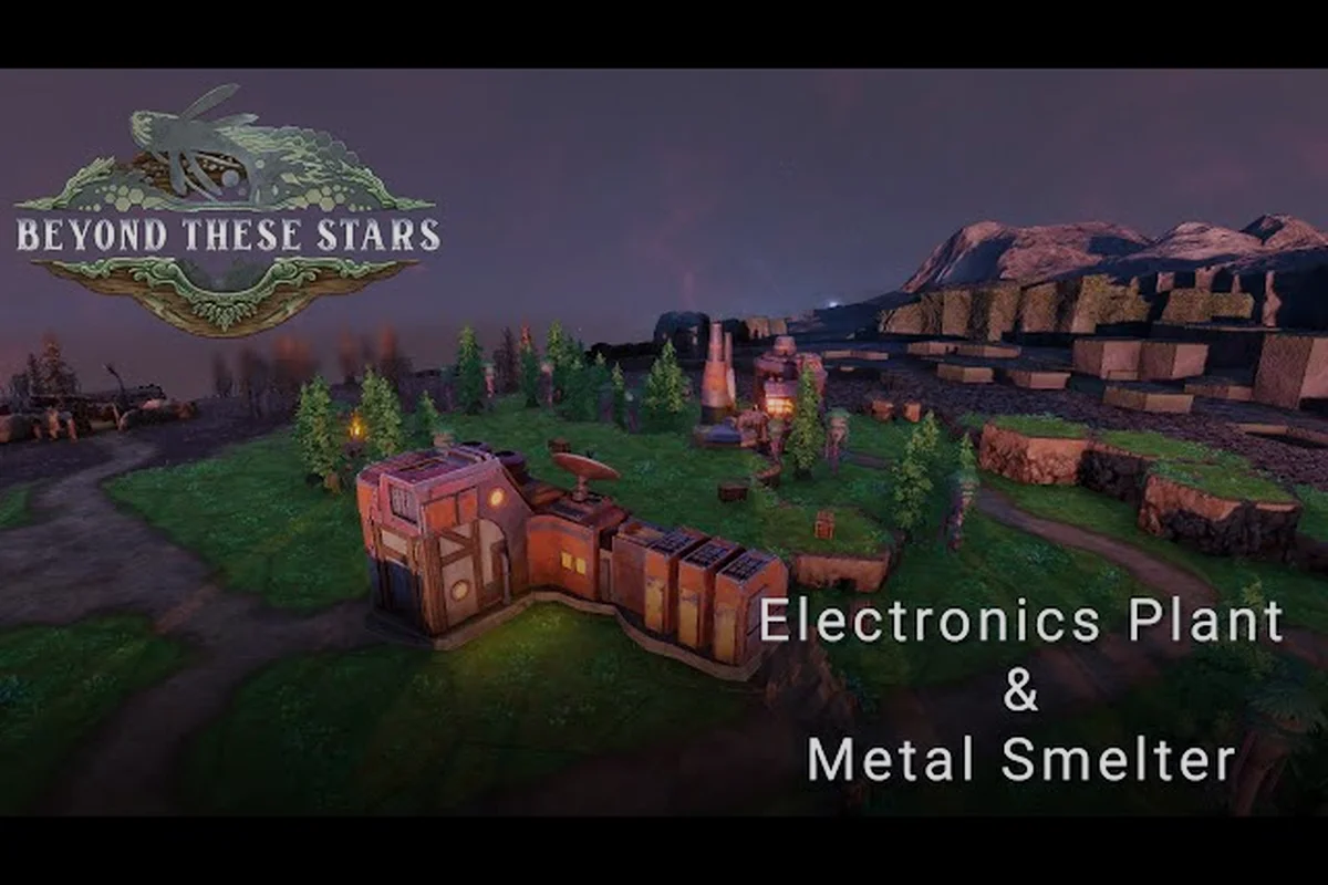 Beyond These Stars Crafting Recipes and Production Chains